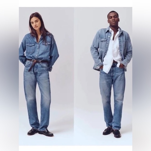 Alex Mill Denim - NEW Alex Mill AM Original 5 Pocket Mid Rise Straight Vintage Medium Indigo 30